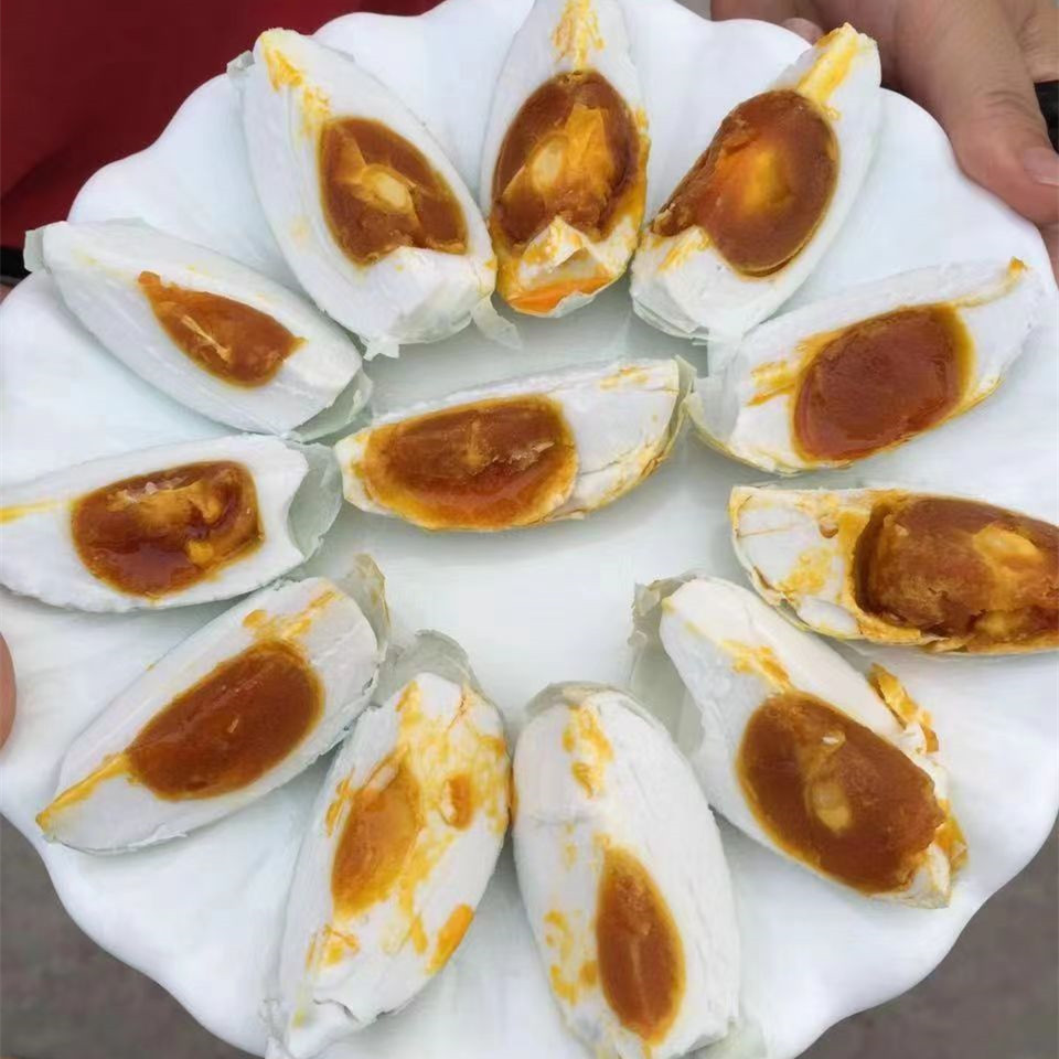 丨有机丨咸鸭蛋 熟鸭蛋6枚装两盒（408g/盒） 开袋即食
