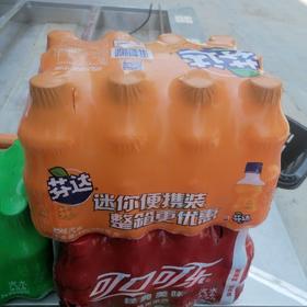 芬达橙味汽水300ml×12瓶