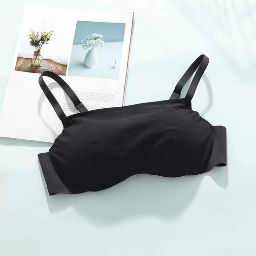 【韧性支撑 轻柔杯】安莉芳薄款抹胸内衣女士3d软支撑文胸EB00482 商品图3