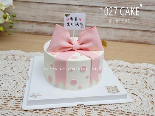 1027CAKE | 少女心 翻糖蝴蝶结 粉嫩色系 商品图1