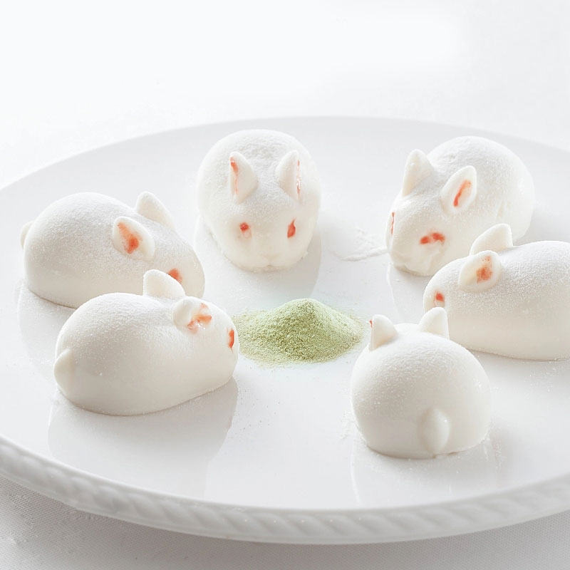 小兔子模具/制作兔子慕斯/巧克力兔子/鸡肉鱼蓉兔子造型菜