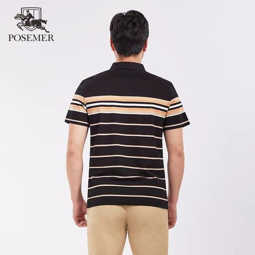 堡马男士短袖翻领休闲时尚POLO衫2022新品86625310 商品图1