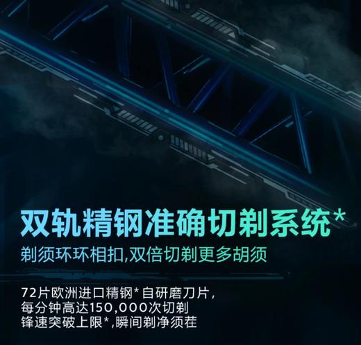 7F PHILIPS飞利浦剃须刀S9933 商品图3