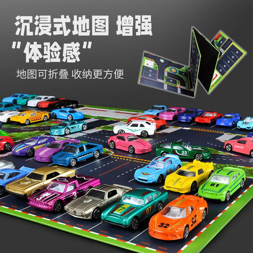 喜瑞鹿 滑行惯性合金小车48只装 商品图2