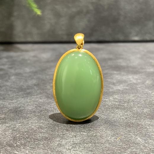 【御珠宫坊】金镶碧玉吊坠 商品图4