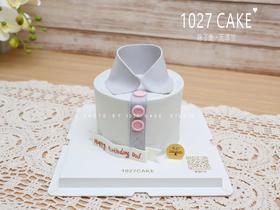 1027CAKE |  蝴蝶结领带 男士 简约款式蛋糕 爸爸