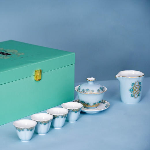 【宝瓷林】玉如意海棠茶具套组 商品图2