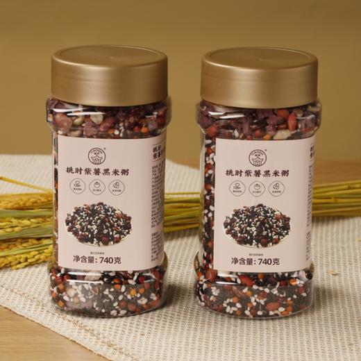 挑时紫薯黑米粥 740g/瓶 免泡烹煮 商品图4