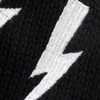 NEIL BARRETT 尼奥.贝奈特 羊毛白色闪电徽标针织帽 黑色 BCP261 H9568  524 商品缩略图3