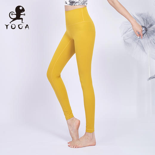 壁虎瑜伽 【果粒橙】超高弹裸感无尴尬线九分裤【5天发货】 商品图2