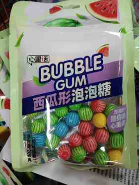 心里话西瓜泡泡糖100g