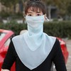 买一送一！清爽透气桑蚕丝面纱，遮脸围巾护颈口罩MXSM 商品缩略图5