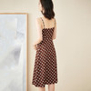 剩S 米思阳2024夏季新款复古优雅波点吊带裙子修身显瘦中长连衣裙1140 商品缩略图3