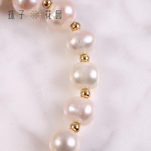 天然珍珠翡翠手链 商品图3