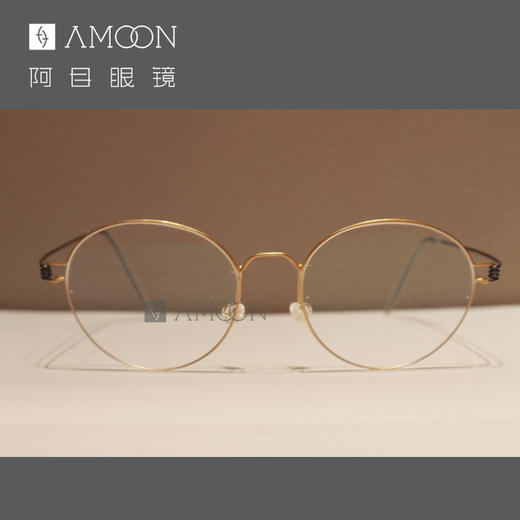 阿目&lindberg rim系列经典简洁圆框 商品图0