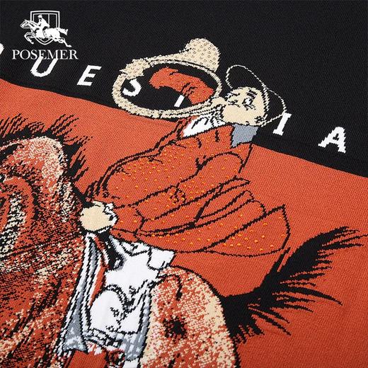 堡马男士圆领短袖T恤86625122 商品图4