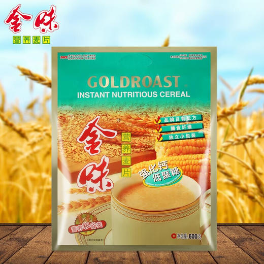 600g金味营养麦片强化钙(低聚糖) 商品图0