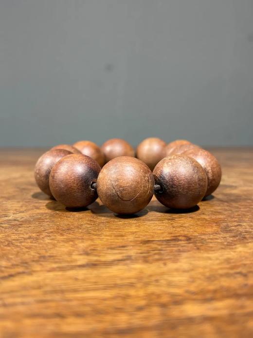 黄花梨木大圆珠手链，顺丰包邮 商品图11