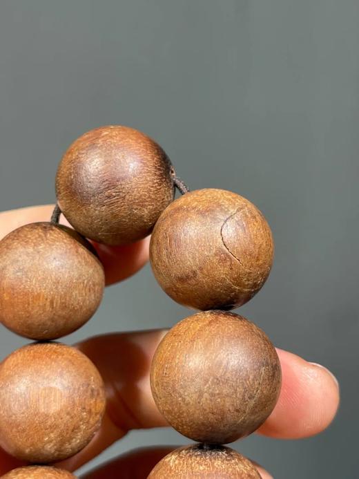 黄花梨木大圆珠手链，顺丰包邮 商品图5