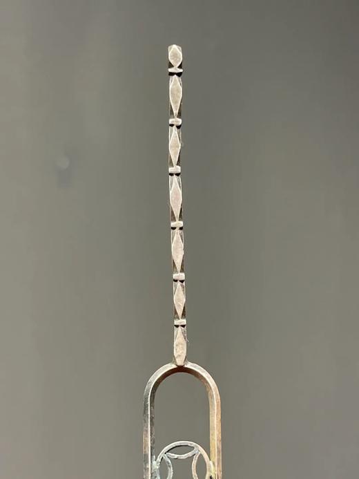 纯银双钱纹果叉，顺丰包邮 商品图6