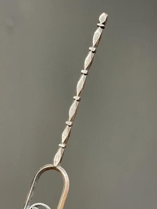 纯银双钱纹果叉，顺丰包邮 商品图11