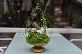 商务定制设计桌花【季节性产品花材花器可有变化】