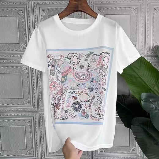 女圆领短T85833 商品图0