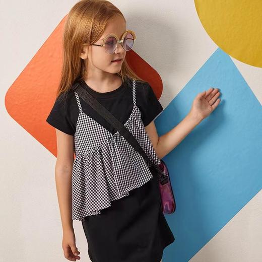 NEEZA乐鲨女童短袖连衣裙2212626074 商品图0