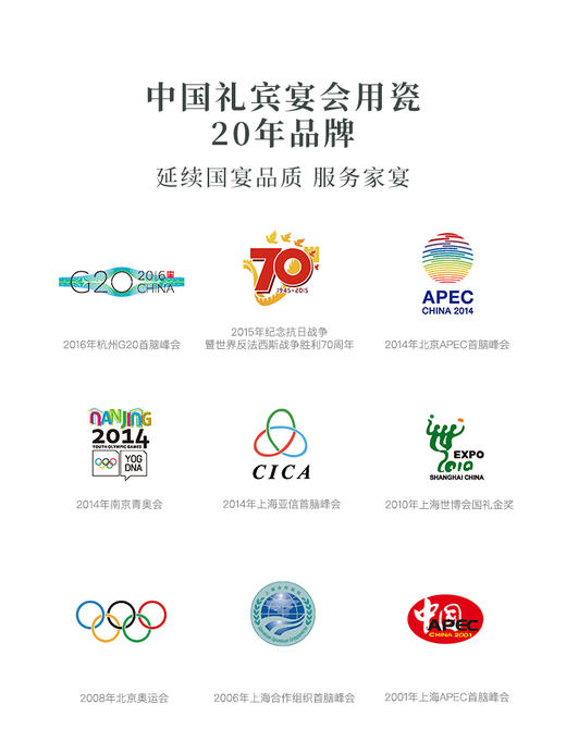 【6F】玛戈隆特 碗碟套装家用创意个性中式网红高端骨瓷餐具套装 礼盒装 商品图4