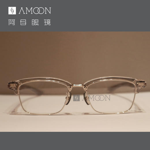 阿目&Fournines 999.9 眉型透明框 商品图0