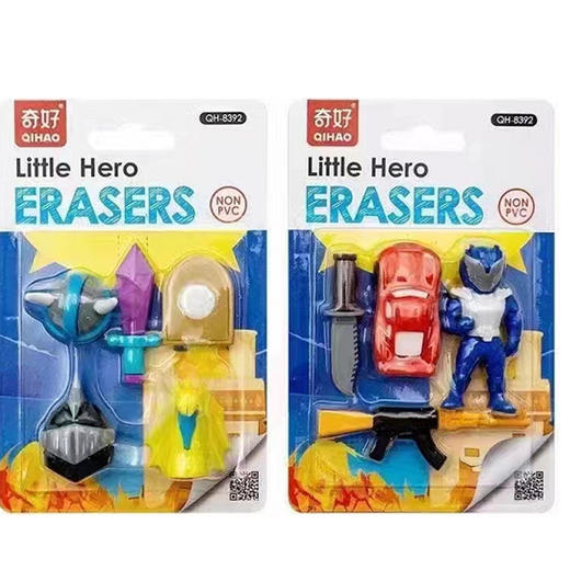 【2.5元板】奇好冰淇淋橡皮擦/奇好小小英雄橡皮擦 商品图0