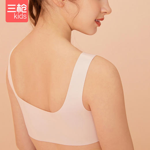 Threegun三枪 背心式无痕少女文胸(二阶段)-99975A011 商品图7