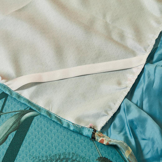 可水洗提花冰丝凉席三件套裙款夏天空调软席 商品图4