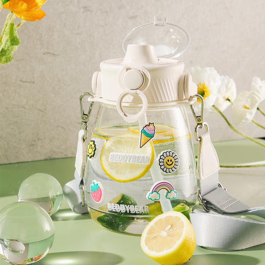 杯具熊嘟嘟大肚杯大容量吸管水杯  BJX-10 商品图1