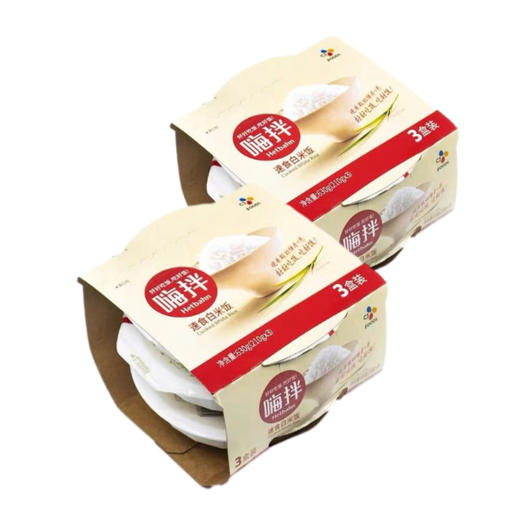 [묶음]백설 햇반3번들210g*3*2 商品图0