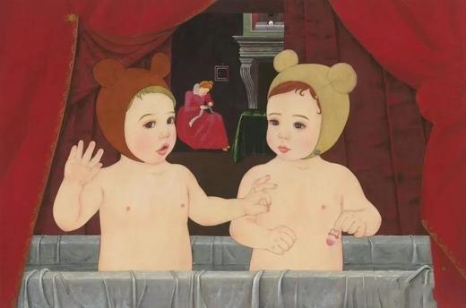 那小仙版画-小姐妹 商品图0