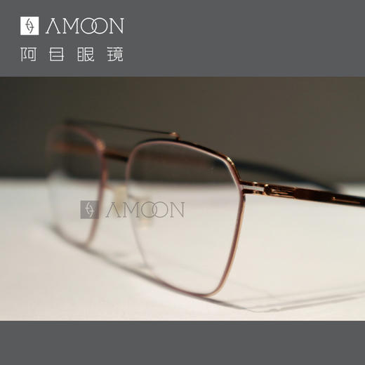 阿目&ic！berlin 商务通勤双梁框 商品图3