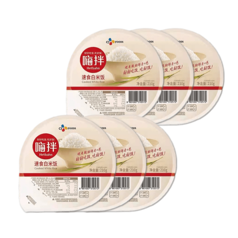 【묶음】백설 햇반210g*3*2