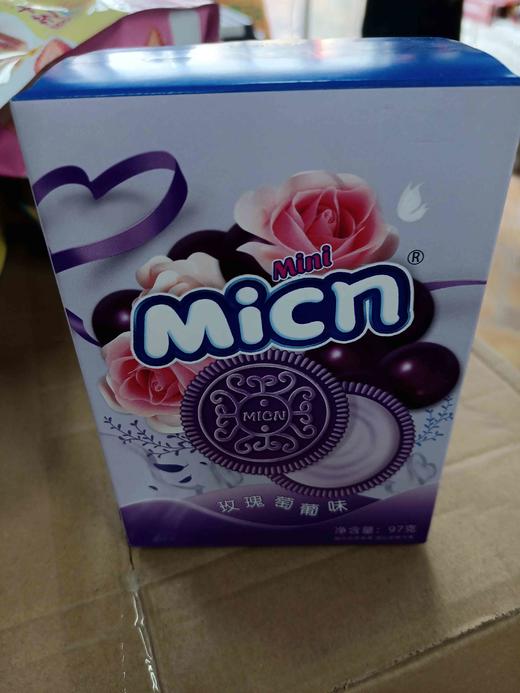至美奥利奥玫瑰葡萄味97g 商品图0