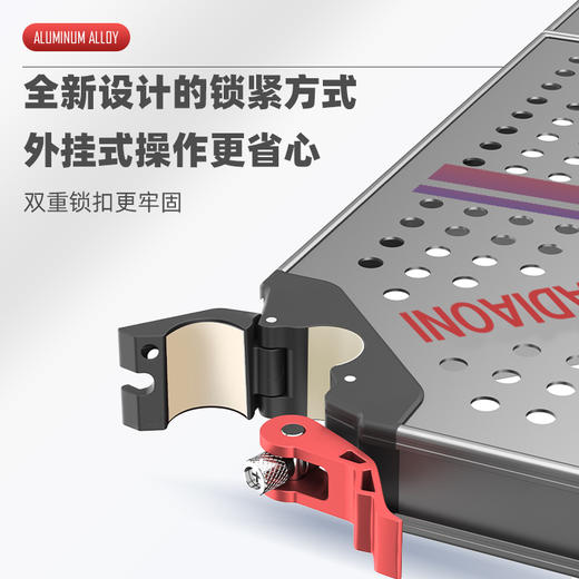 佳钓尼钓台2022新款超轻可折叠铝合金深水钓鱼台镂空 商品图1