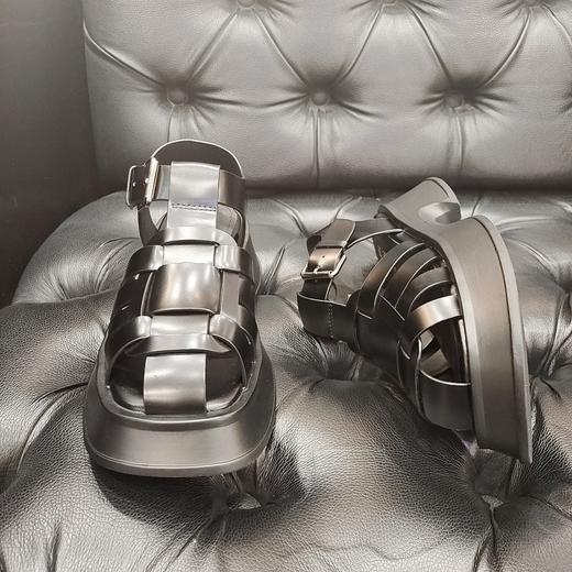 LFGJ 6145  编织罗马凉鞋夏季时尚沙滩厚底包头运动凉鞋 商品图8