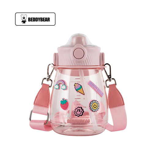 杯具熊嘟嘟大肚杯大容量吸管水杯  BJX-10 商品图0