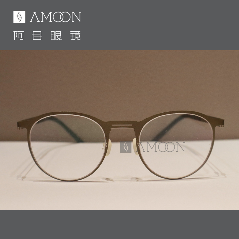 阿目&markusT 商务经典圆框