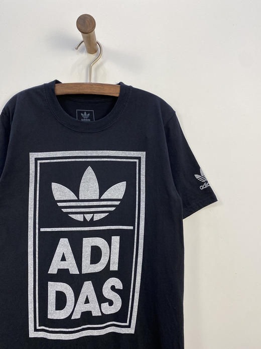 超好看啊。adidas originals 阿迪经典三叶草 短袖T恤 _SST(S) 商品图3