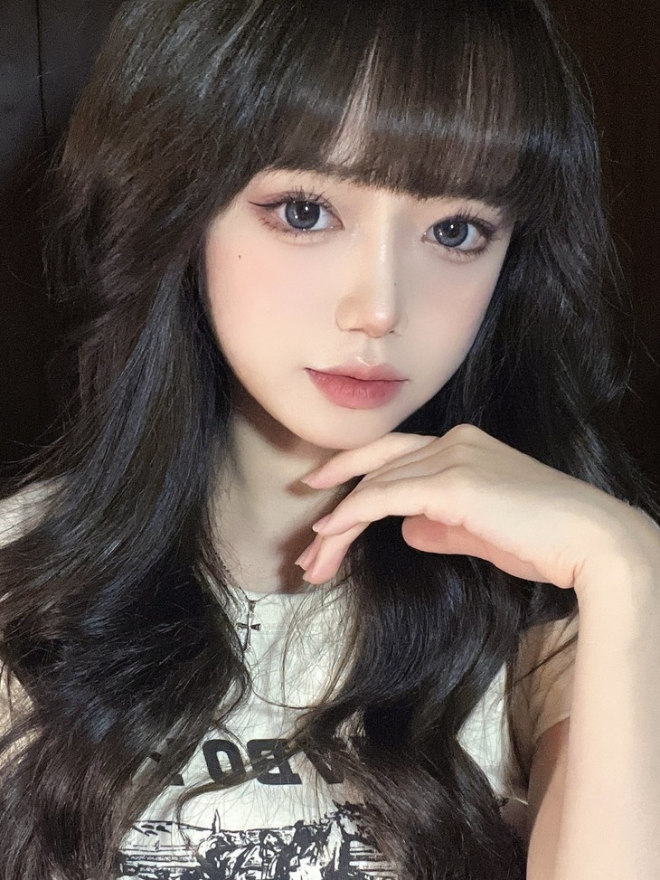 Hanawink年抛隐形眼镜 微醺蓝莓14.5mm 1副/2片-VVCON美瞳商城15