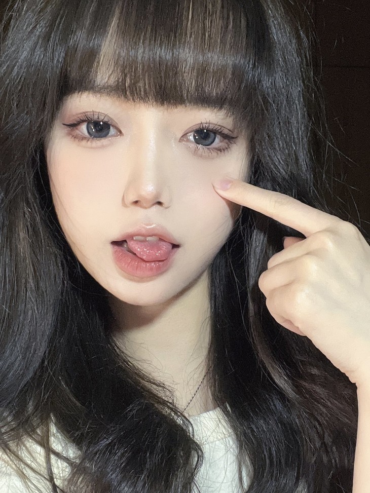 Hanawink年抛隐形眼镜 微醺蓝莓14.5mm 1副/2片-VVCON美瞳商城14