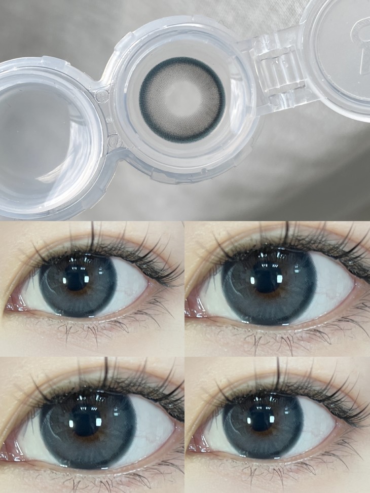 Hanawink年抛隐形眼镜 微醺蓝莓14.5mm 1副/2片-VVCON美瞳商城9