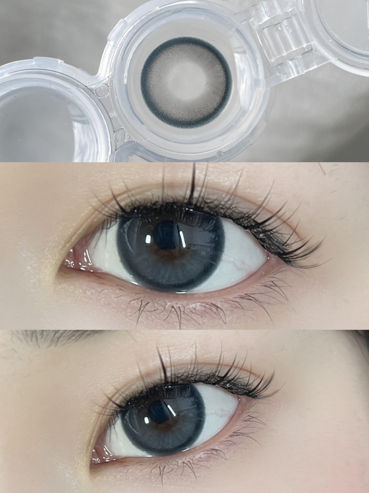 Hanawink年抛隐形眼镜 微醺蓝莓14.5mm 1副/2片-VVCON美瞳商城7