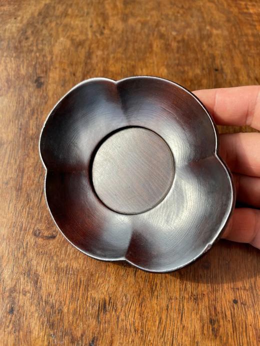 海棠型鸡翅木杯托与黄花梨搅拌棒，顺丰包邮 商品图11