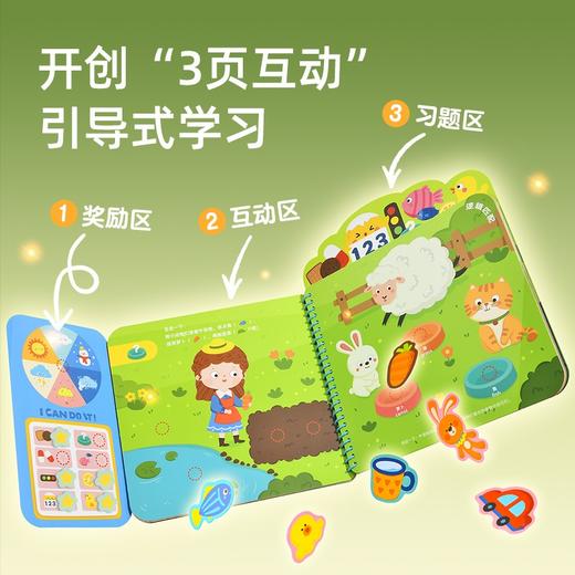 弥鹿mideer“我可以”系列成长互动游戏套装-养成好习惯，我可以！ 商品图2